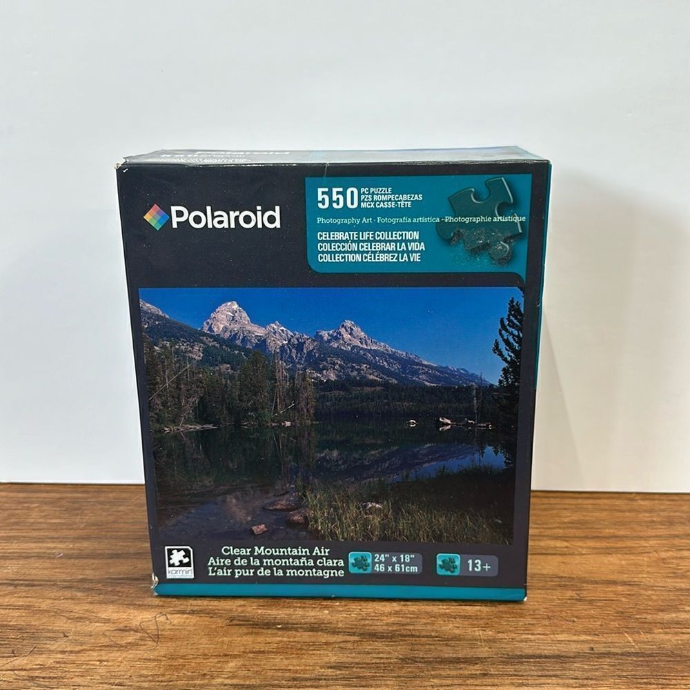Brand new Polaroid mountain puzzle 550pc